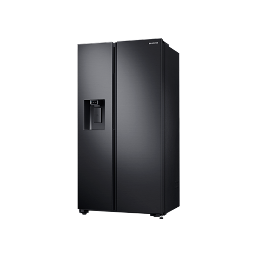 Samsung 617L Side by Side Fridge with Ice Dispenser - Gentle Black (Photo: 2)